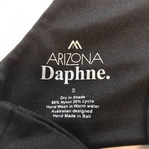 Swim - ARIZONA DAPHNE Black Scoop / Low Cut Bikini Top Swim - ARIZONA DAPHNE Black Scoop / Low Cut Bikini Top